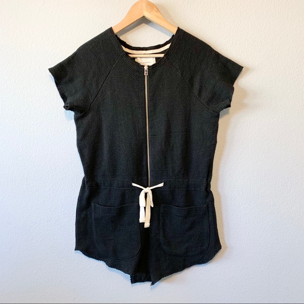 Solid + Striped Romper - image 5